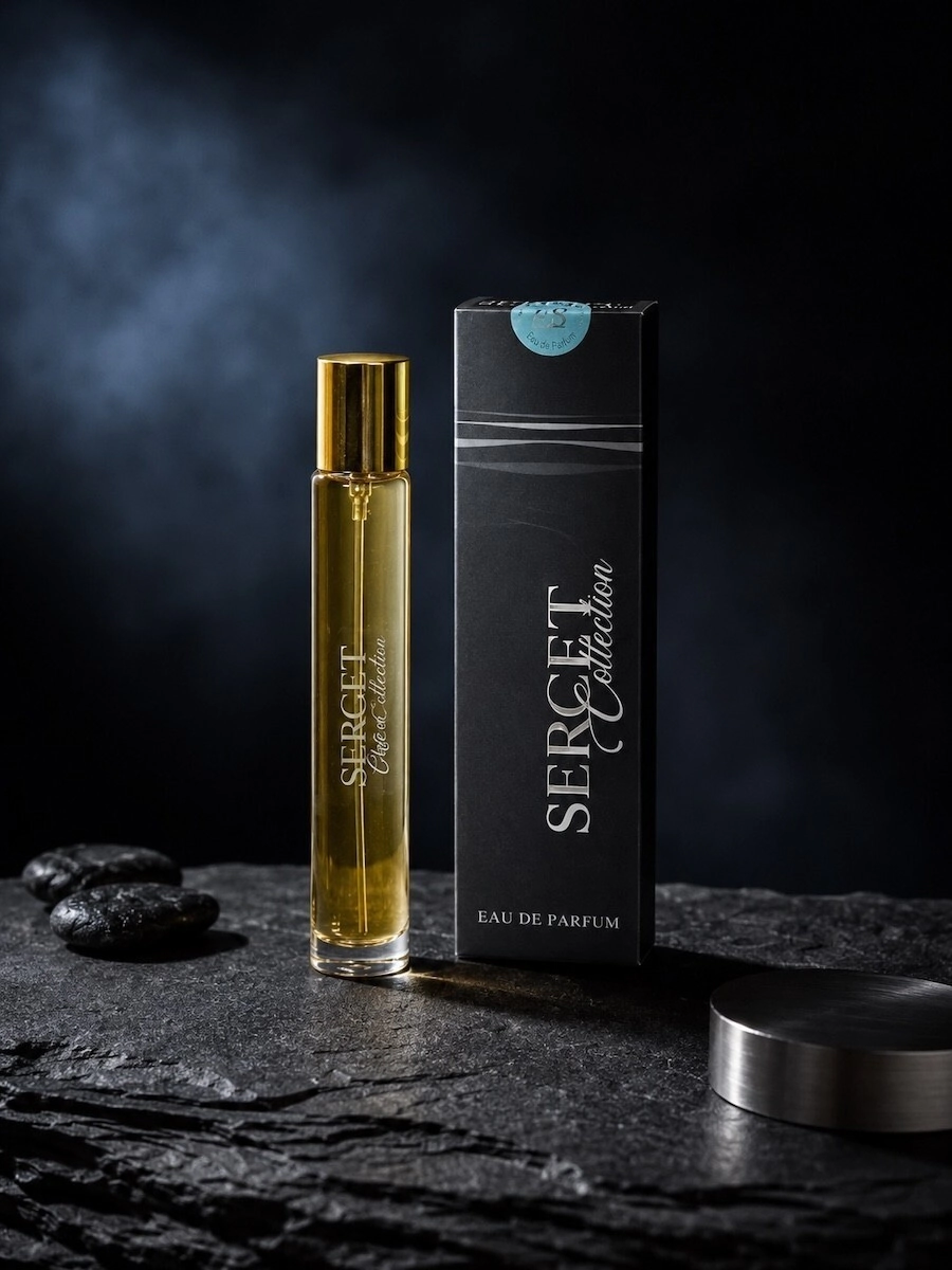 PERFUME CLASICO MASCULINO LINEA SERCET.